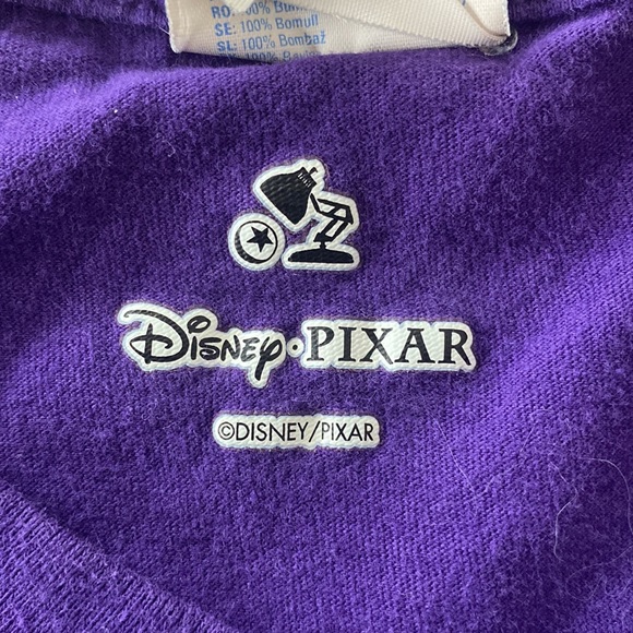 Inside Out Fear Face Disney Pixar purple graphic short sleeve tee shirt Medium - Picture 6 of 8